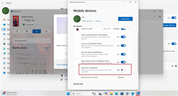微软为Windows 11带来原生剪贴板同步！实测秒传输
