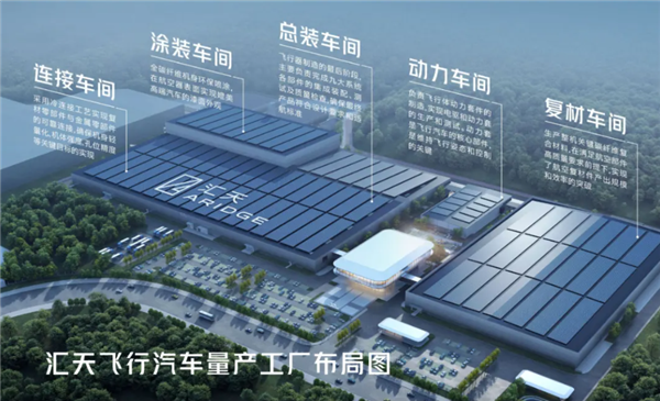 全球首家!小鹏飞行汽车量产工厂试产 首台“陆地航母”飞行器下线