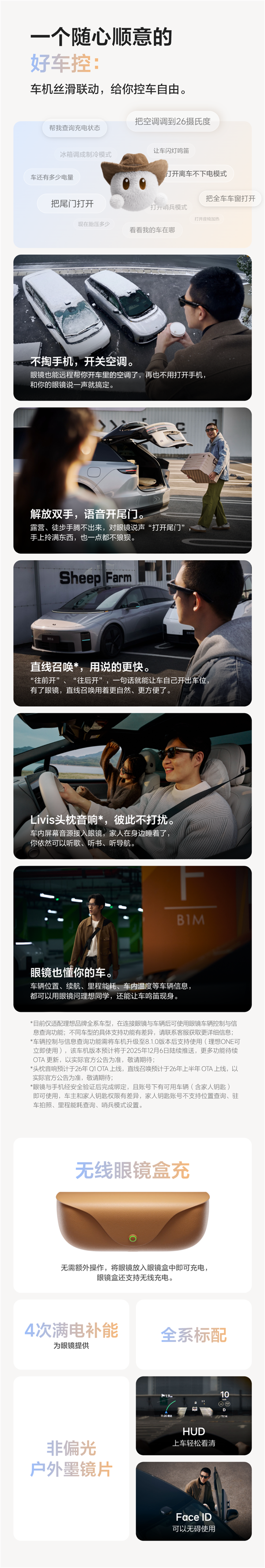 博主体验理想AI眼镜Livis:视频防抖超强 AI理想同学很好用