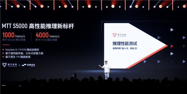 硬刚NVIDIA H100!摩尔线程MTT S5000参数公首次开:80GB显存、单卡算力1千万亿次