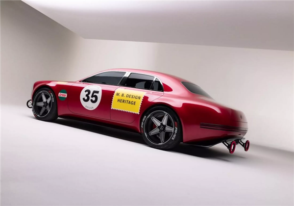 传奇赛车红猪归来！奔驰全新概念车曝光：致敬1971斯帕封神一战