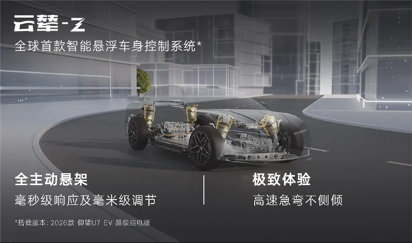 最贵130万元起！比亚迪2026款仰望U7/U8/U8L三车齐发：二代刀片电池、闪充上车