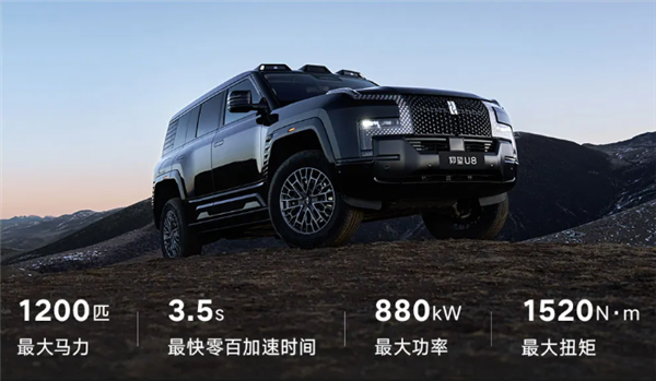 最贵130万元起！比亚迪2026款仰望U7/U8/U8L三车齐发：二代刀片电池、闪充上车