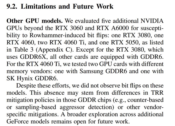 显卡安全警报!经典攻击拿捏N卡:RTX 3060/A6000等已沦陷